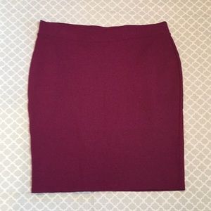 Old Navy Purple Pencil Skirt 1X